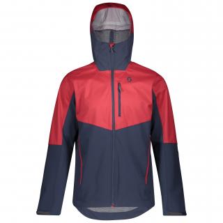 Pánská bunda SCOTT Jacket Ms Explorair Ascent, wine red/blue nights velikost: S