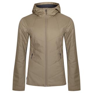 Pánská merino bunda ICEBREAKER Mens Helix Hooded Jacket, Flint (vzorek) velikost: M