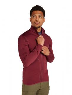 Pánská merino mikina ICEBREAKER Mens 560 Realfleece EleMtal II LS Zip, Port velikost: L