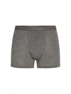 Pánské merino boxerky ICEBREAKER Mens 125 Cool-Lite Anatomica Boxers, Gritstone Heather velikost: L