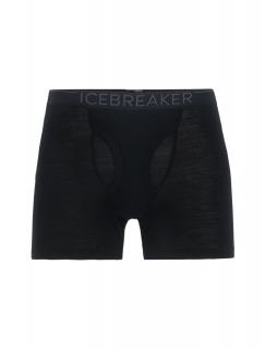 pánské merino boxerky ICEBREAKER Mens 175 Everyday Boxers w fly, Black velikost: M