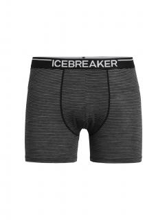 pánské merino boxerky ICEBREAKER Mens Anatomica Boxers, Gritstone Heather velikost: L