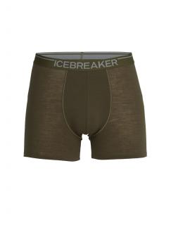 pánské merino boxerky ICEBREAKER Mens Anatomica Boxers, Loden velikost: L