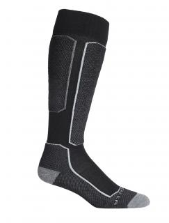 pánské merino ponožky ICEBREAKER Mens Ski+ Light OTC, Black velikost: 42-44 (M)