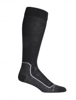 pánské merino ponožky ICEBREAKER Mens Ski+ Ultralight OTC, Black velikost: 39-41,5 (S)