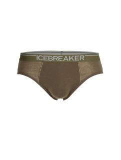 pánské merino slipy ICEBREAKER Mens Anatomica Briefs, Loden velikost: XL