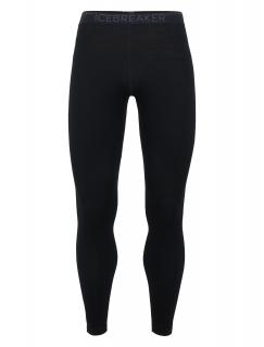 pánské merino spodky ICEBREAKER Mens 260 Tech Leggings, Black velikost: L