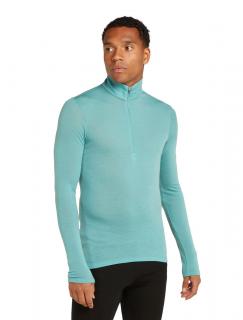 Pánské merino tričko s dlouhým rukávem ICEBREAKER Mens 175 Everyday LS Half Zip, Cloud Ray velikost: M