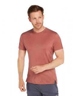 Pánské merino tričko s krátkým rukávem ICEBREAKER Mens 150 Ace SS Tee, Cedar Wood velikost: L