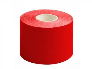 Páska YATE Kinesiology tape 5 cm x 5 m, červená