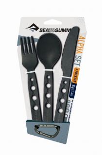 Příbor Sea to Summit Alphaset 3pc Cutlery Set velikost: OS (UNI)