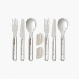 Sada nádobí Sea to Summit Detour Stainless Steel Cutlery Set - 6 kusů velikost: OS (UNI)