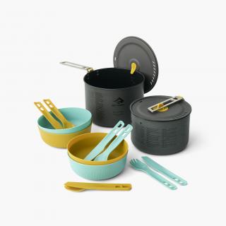 Sada nádobí Sea to Summit Frontier UL Two Pot Cook Set - 14 kusů velikost: OS (UNI)