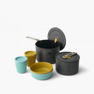 Sada nádobí Sea to Summit Frontier UL Two Pot Cook Set -  6 kusů velikost: OS (UNI)