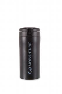 Termohrnek Lifeventure Flip-Top Thermal Mug (Matt Black) 300 ml