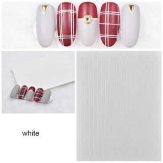 3D samolepka na nehty Joyfull Nail White