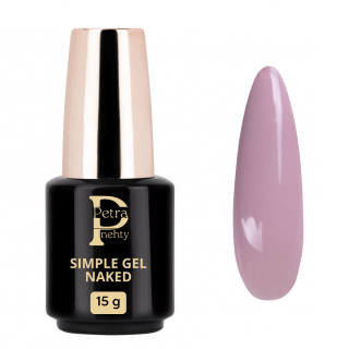 Simple gel - Naked 15g (nudová barva)