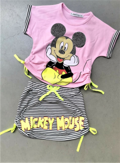 Dívčí set Mickey růžový Velikost: 104, Barva: Růžová