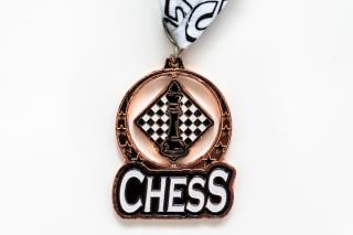 Šachová medaile CHESS bronzová