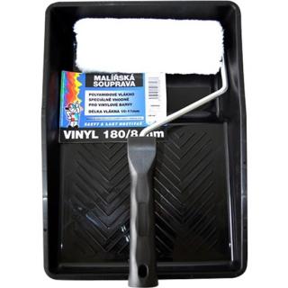 Váleček mal. vinyl 180/8 mm komplet bal