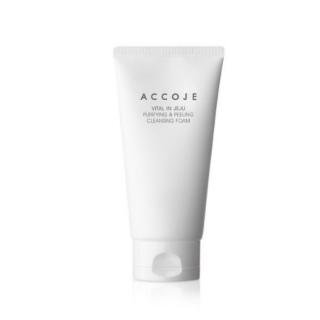 ACCOJE - VITAL IN JEJU PURIFYING & PEELING CLEANSING FOAM - Čistící pěna s peelingovým účinkem 150 ml POSLEDNÍ KUSY JIŽSE NEBUDE PRODÁVAT