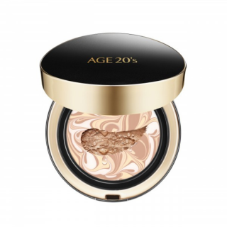 AGE20s - SIGNATURE ESSENCE COVER PACT INTENSE COVER - intenzivně krycí Make-up a náhradní náplň - IVORY