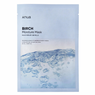 ANUA - BIRCH MOISTURE MASK - Hydratační plátýnková maska s březovým extraktem 25 ml