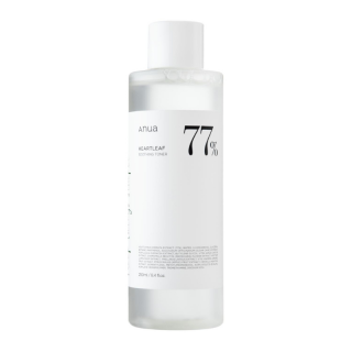 ANUA - HEARTLEAF 77% SOOTHING TONER - Zklidňující pleťový toner s 77% extraktem z pelyňku 250 ml