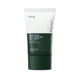 ANUA - HEARTLEAF SILKY MOISTURE SUNCREAM - Opalovací krém s pelyňkem SPF 50+ PA++++ 50 ml