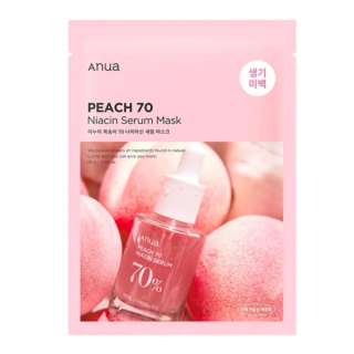 ANUA - Peach 70 Niacin Serum Mask - Rozjasňující a hydratační plátýnková maska 25 ml