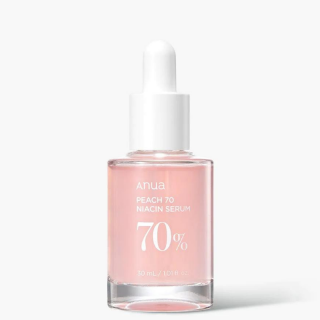 ANUA - PEACH 70% NIACINAMIDE SERUM - Rozjasňující pleťové sérum s 70% niacinamidem a broskvovým extraktem 30 ml