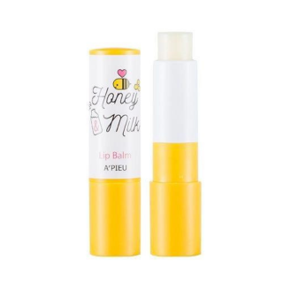 APIEU - HONEY & MILK LIP BALM - Balzám na rty s medem a mlékem 3,3 g