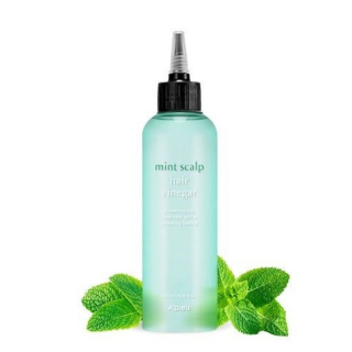 APIEU - MINT SCALP HAIR VINEGAR - Kondicionér na vlasy s octem a mátou proti lupům 200 ml