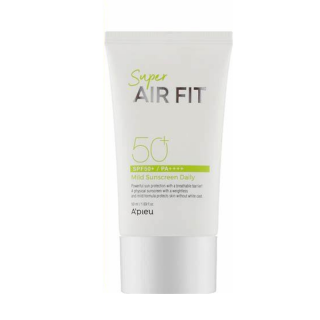 APIEU - SUPER AIRY FIT MILD SUNSCREEN SPF50+ PA++++ -  Lehký opalovací krém 50 ml