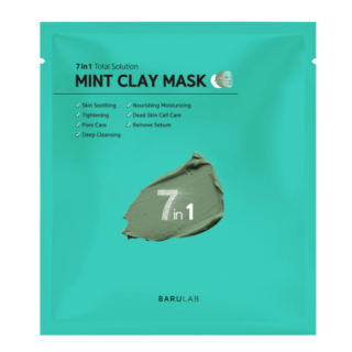 BARULAB - 7IN ONE SOLUTION - MINT CLAY MASK - Pleťová maska s mátovým jílem 30 g