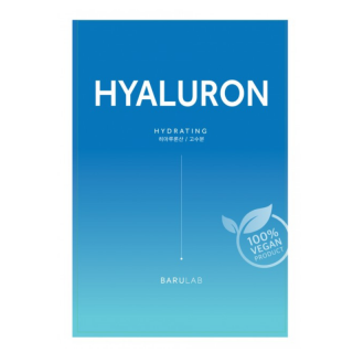 BARULAB - THE CLEAN VEGAN MASK - HYALURON - Hydratační pleťová maska s hyaluronem 23 g