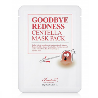 BENTON - GOODBYE REDNESS CENTELLA MASK - Zklidňující pleťová maska s centellou 23 ml (1 ks)