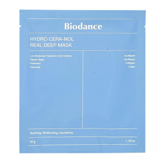 BIODANCE - HYDRO CERA-NOL REAL DEEP MASK - Inovativní maska pro zklidnění a hydrataci pleti 34 g