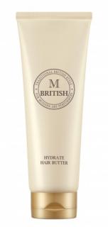 BRITISH M - HYDRATE HAIR BUTTER - Korejský vlasový balzám 250 g