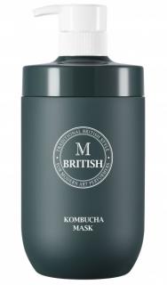 BRITISH M - KOMBUCHA MASK - Korejský vlasový balzám 750 ml