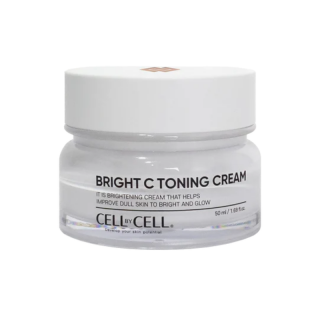 CELL BY CELL - BRIGHT C TONING CREAM - Sjednocující pleťový krém proti tmavým skvrnám 50 ml