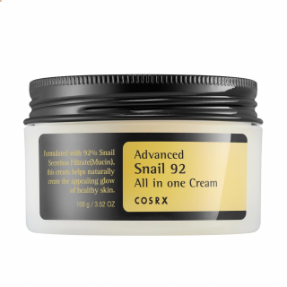 COSRX - ADVANCED SNAIL 92 ALL IN ONE CREAM - Multifunkční pleťový krém se šnečím mucinem 100 g