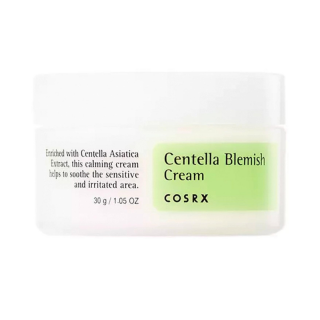 COSRX - CENTELLA BLEMISH CREAM - Zklidňující krém pro problematickou pleť 30 ml