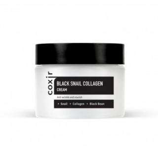 COXIR - BLACK SNAIL COLLAGEN CREAM - Pleťový krém s černým šnečím mucinem a kolagenem 50 ml