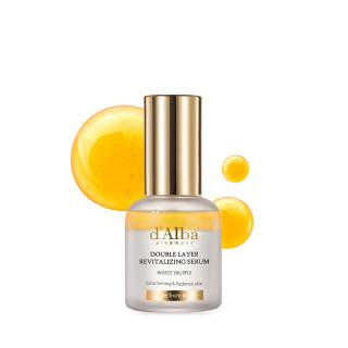 DALBA - WHITE TRUFFLE DOUBLE LAYER REVITALIZING SERUM - Duální revitalizační sérum obohacené o prémiový bílý lanýž  30 ml