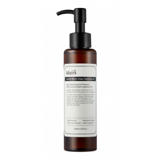 DEAR KLAIRS - GENTLE BLACK DEEP CLEANSING OIL - VEGAN hydrofilní čistící olej 150 ml