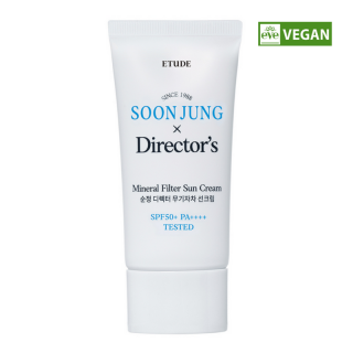 ETUDE - S.J DIRECTOR´S MINERAL SUN -  VEGAN opalovací ochranný krém SPF 50+ 50 ml