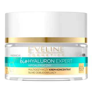 EVELINE COSMETICS - BIO HYALURON EXPERT 60+ - VEGAN vyživující liftingový krém 50 ml