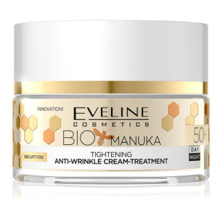 EVELINE COSMETICS - BIO MANUKA 50+ - Zpevňující a vyhlazující krém 50 ml