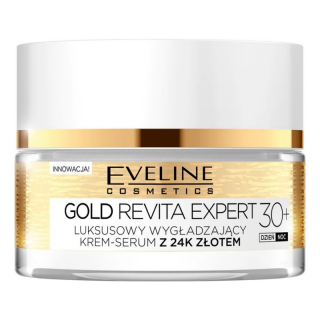 EVELINE COSMETICS - GOLD REVITAL EXPERT 30+ - Zpevňující a vyhlazující krém se zlatem 50 ml